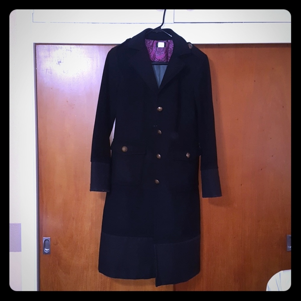 J Crew Wool Trench